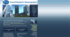 Desktop Screenshot of capemanagement.com